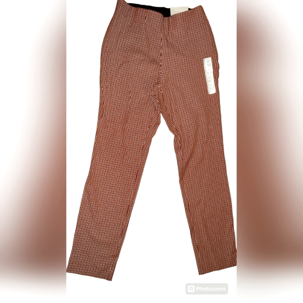 A New Day Women's Side Zip Skinny AnkleHigh Rise Pants Fitted Hip & Thigh Size 2